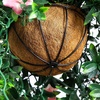 image:imageNearly Natural 34in UV Resistant Artificial Azalea Hanging Basket  Pink Blooms  IndoorOutdoor
