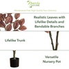 image:imageNearly Natural 35 ft Artificial Autumn Dogwood Fall Tree for Corner Decor