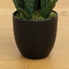 image:imageNearly Natural 35 in Artificial Sansevieria Plant with Black Planter
