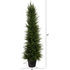 image:imageNearly Natural 35ft Cypress Artificial Tree UV Resistant IndoorOutdoor