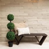 image:imageNearly Natural 36 in Artificial Triple Ball Boxwood Topiary Tree with PotGreen