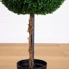 image:imageNearly Natural 36 in Artificial Triple Ball Boxwood Topiary Tree with PotGreen