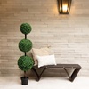 image:imageNearly Natural 36 in Artificial Triple Ball Boxwood Topiary Tree with PotGreen