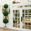 image:imageNearly Natural 36 in Artificial Triple Ball Boxwood Topiary Tree with PotGreen