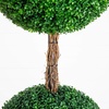 image:imageNearly Natural 36 in Artificial Triple Ball Boxwood Topiary Tree with PotGreen
