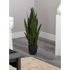 image:imageNearly Natural 38 in Sansevieria Artificial Silk Plants YellowGreen