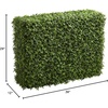 image:imageNearly Natural 39 Boxwood Artificial Hedge IndoorOutdoor Silk Plants Green