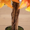 image:imageNearly Natural 3FT Deluxe Autumn Artificial Maple Tree Faux Fall Dcor for Home Decorations for Fall Autumn Thanksgiving and Halloween with Black Nursery Pot