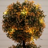 image:imageNearly Natural 3ft Autumn Triple Ball Boxwood Topiary Tree with 30 LED Lights