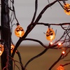 image:imageNearly Natural 3ft PreLit Halloween Black Twig Tree with 18 Orange LED Pumpkin Lights