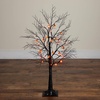 image:imageNearly Natural 3ft PreLit Halloween Black Twig Tree with 18 Orange LED Pumpkin Lights