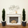 image:imageNearly Natural 4 ft Artificial Cedar Topiary UVResistant Set of 2