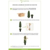 image:imageNearly Natural 4 ft Artificial Cedar Topiary UVResistant Set of 2