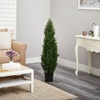 image:imageNearly Natural 4 ft Artificial Cedar Tree UVResistant Outdoor Plant