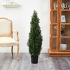 image:imageNearly Natural 4 ft Artificial Cedar Tree UVResistant Outdoor Plant