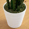 image:imageNearly Natural 4 ft Artificial Sansevieria UVResistant Outdoor Porch Decor