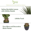 image:imageNearly Natural 4 ft Artificial Spiked Agave Plant with Nursery Pot