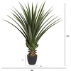 image:imageNearly Natural 4 ft Artificial Spiked Agave Plant with Nursery Pot
