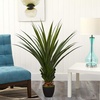 image:imageNearly Natural 4 ft Artificial Spiked Agave Plant with Nursery Pot