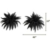 image:imageNearly Natural 40in Artificial Black Boston Fern Halloween Decor  Set of 2