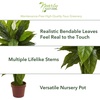 image:imageNearly Natural 42 in Artificial Spathiphyllum Peace Lily Real Touch Plant