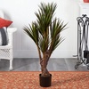 image:imageNearly Natural 46 in UVResistant Artificial Yucca Tree with Pot