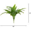 image:imageNearly Natural 48 in Artificial Boston Fern Set of 2 Outdoor Porch DecorGreen