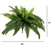 image:imageNearly Natural 48 in Artificial Boston Fern Set of 2 Outdoor Porch DecorGreen