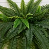 image:imageNearly Natural 48 in Artificial Boston Fern Set of 2 Outdoor Porch DecorGreen