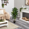 image:imageNearly Natural 48 in Artificial Dracaena RealTouch Plant with PotGreen