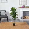 image:imageNearly Natural 48 in Artificial Dracaena RealTouch Plant with PotGreen