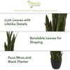 image:imageNearly Natural 48 in Artificial Sansevieria Snake Plant with Pot