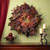 image:imageNearly Natural 4908 Maple Leaf Wreath 30Inch Autumn