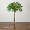image:imageNearly Natural 4FT Artificial Palm Tree for Outdoors amp Indoors Prelit with 127 Warm LED Lights Fake Tall Palm Tree with Sturdy Base and UV Resistant