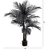 image:imageNearly Natural 4ft Artificial Halloween Black Golden Cane Tree  Spooky Indoor Decor for Halloween Display