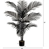 image:imageNearly Natural 4ft Artificial Halloween Black Paradise Palm Tree  Indoor Decor for Spooky Holiday Vibes
