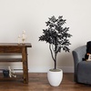 image:imageNearly Natural 4ft Artificial Halloween Black Sumac Tree  Spooky Season Decor for Indoor Use