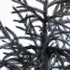 image:imageNearly Natural 4ft Artificial Halloween Real Touch Black Norfolk Pine Christmas Tree