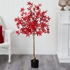 image:imageNearly Natural 4ft Autumn Maple Artificial Fall Tree