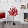 image:imageNearly Natural 4ft Autumn Maple Artificial Fall Tree