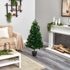 image:imageNearly Natural 4ft Bay Leaf Artificial Topiary Tree UV Resistant IndoorOutdoor