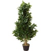 image:imageNearly Natural 4ft Bay Leaf Artificial Topiary Tree UV Resistant IndoorOutdoor