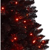 image:imageNearly Natural 4ft Black Halloween Artificial Christmas Tree in Urn with 100 Orange LED Lights