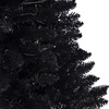 image:imageNearly Natural 4ft Black Halloween Artificial Christmas Tree in Urn with 100 Orange LED Lights