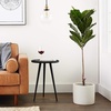 image:imageNearly Natural 4ft Fiddle Leaf Tree UV Resistant IndoorOutdoor