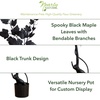 image:imageNearly Natural 4ft Halloween Black Maple Artificial Fall Tree