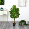 image:imageNearly Natural 4ft Monstera Artificial Tree UV Resistant IndoorOutdoor