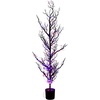 image:imageNearly Natural 4ft PreLit Halloween Black Spooky Twig Tree with Orange amp Purple LED Lights