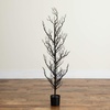 image:imageNearly Natural 4ft PreLit Halloween Black Spooky Twig Tree with Orange amp Purple LED Lights