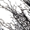image:imageNearly Natural 4ft PreLit Halloween Black Twig Artificial Fall Tree in Burlap Planter with 63 Warm White LED Lights